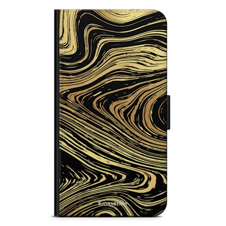Bjornberry Fodral Huawei P20 Pro - Guld Marmor