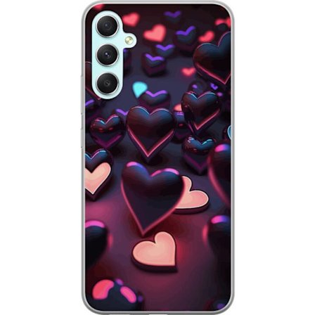 Yhteensopiva Puhelinkuori Samsung Samsung Galaxy A34 KeskiyönSydämet