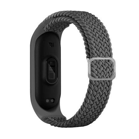Kellon ranneke nylon Xiaomi Mi Band 3/4/5/6/7/NFC:lle