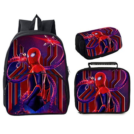 Spider-Man Hero tredelad 3D-utskrift 16 tums rund mun 3