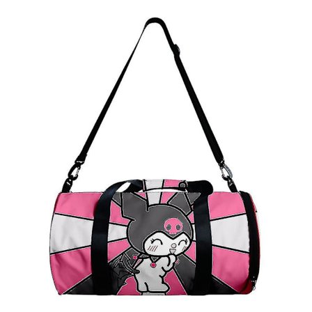 3D-rumpukassi Kuromi Söpö sarjakuvarumpukassi Ulkoilurumpukassi Vettähylkivä rumpukassi Suurikapasiteettinen reppu_y