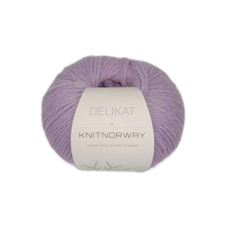 Knit Norway Garn Delikat Lavender 503, 50g