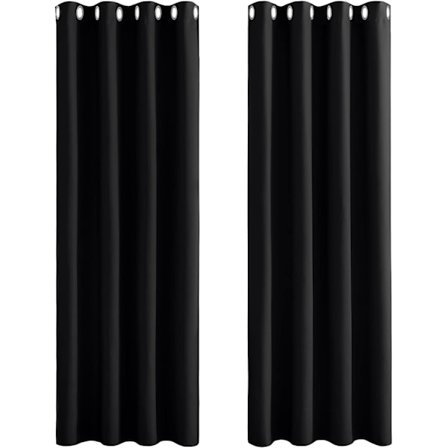 Sorte gardiner med øjer gardiner uigennemsigtige gardin sort uigennemsigtig