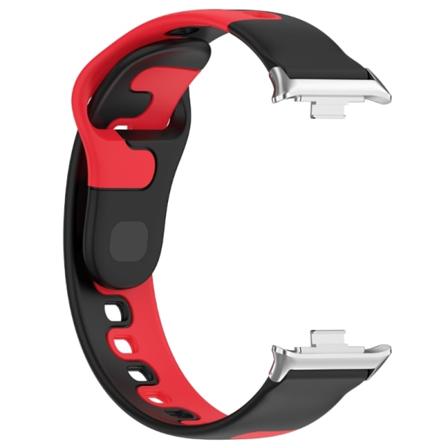 Sportband i silikon Bekväma och snygga ersättningsremmar Smartwatch-tillbehör för Smart Band 8 Pro Durable Black red