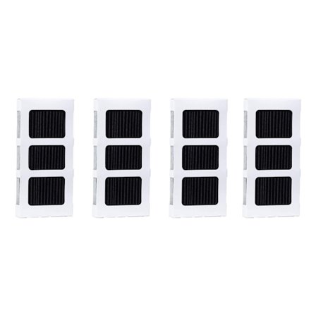 4-pack Aktiverat kol Luftfilter Ersättning för Paultra2 Kylskåp
