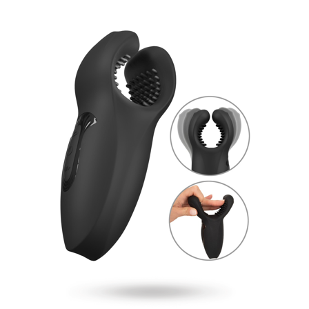 Rebel: Man Wand with Vibration and Moving Wings - Vuxen.dk: For par