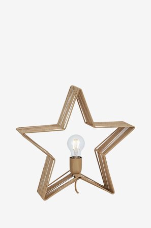 Markslöjd - Bord Star Ellis 1L - Beige - Adventsstjärnor - Från Homeroom