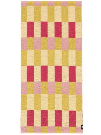 Favola Indoor/Outdoor Rug Washable 70X150 Small Pink/Yellow