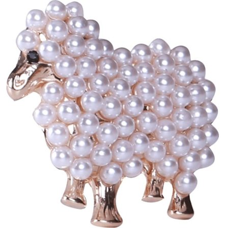 Sauer Pin Perle Brosje Dyre Brosje Pin Dekorativ Brosje Dame Klestilbehør
