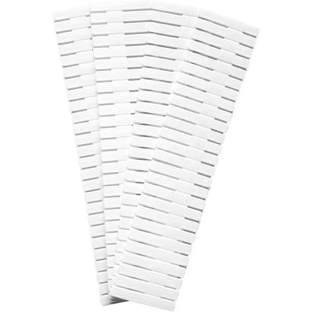 Låddelare, plastdelare för garderob, justerbar rutnätslåda, 4