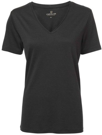 Chevalier W's Coley Wool T-shirt Stone Black