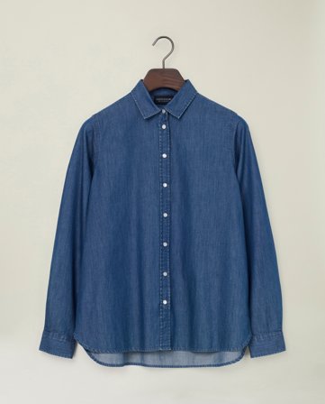 Lexington Denim shirt, blue