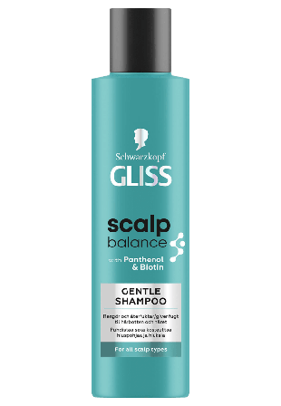Schwarzkopf Gliss Scalp Balance Gentle Shampoo Inpackning & behandling Unisex 200 ML