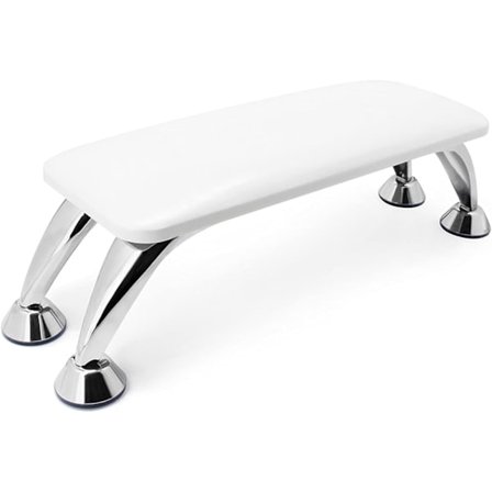 Vit Manicure Pude Negle Pude Negle Armlæn, Negle Håndpude Manicure Fodpude Begynder Manicure Håndpude Neglestativ Teknikerbord