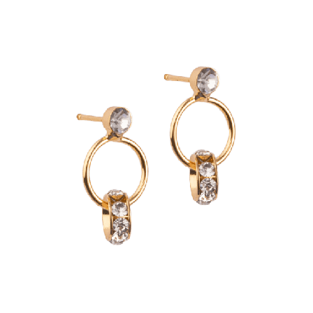 pfgSTOCKHOLM Cynthia Örhänge Örhängen Dam Silver ONESIZE