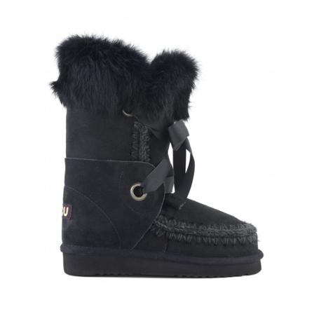 Mou, Winter Boots Czarny, Kobieta, Rozmiar: 39 EU