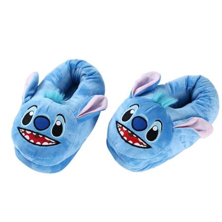 Stitch Lilo tøffel Plys tøffel Varm skridsikker til hjemmet indendørs(35-40)