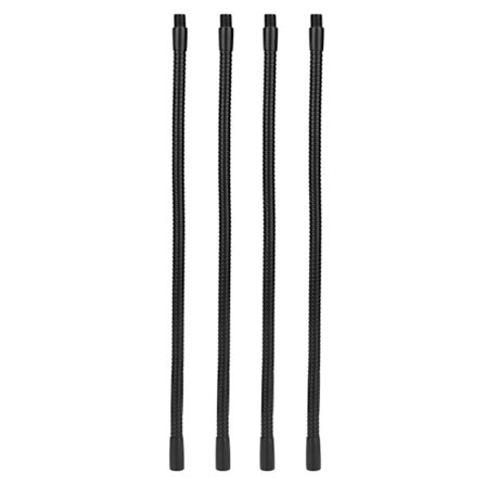 4 st 10mm Svanhalslampa Slang Flexibla Belysningsbeslag 35cm