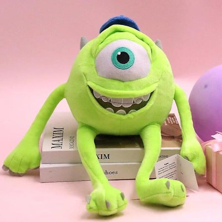Disney Kawaii Sulley Mike Wazowsky Monsters University Plysdyr Dyr Legetøj Sæt Søde Pixar Dukke Til Dreng Pige Fødselsdag Gave [DB]