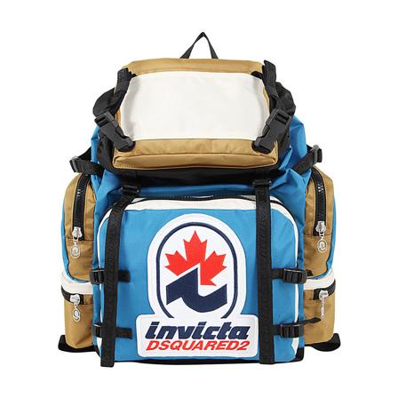 Dsquared2, Monviso 1 Backpack Niebieski, Mężczyzna, Rozmiar: ONE Size