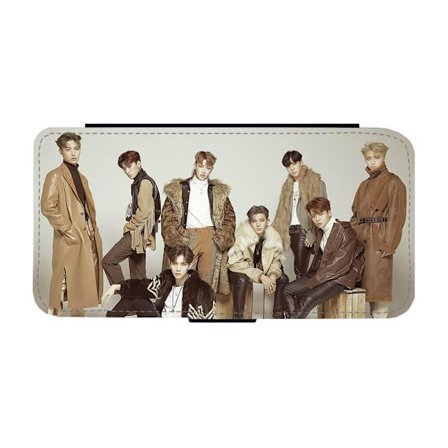 K-Pop Ateez iPhone 12/iPhone 12 Pro Flip Mobilfodral