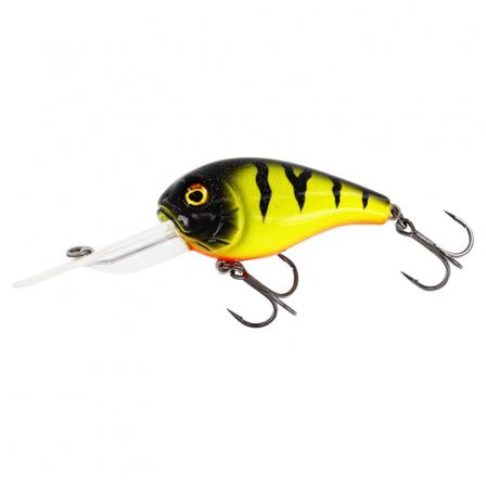 Westin MegaBite DR Crankbait 6cmg Floating - Fire Perch