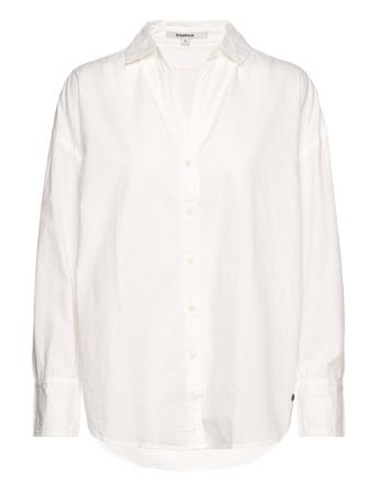 Ladies Shirt Ls Langærmet Skjorte Hvid Garcia