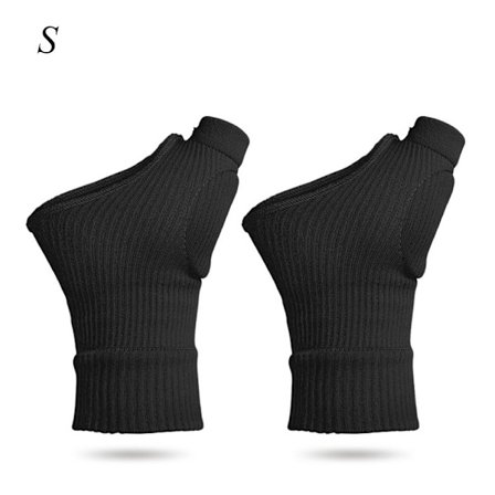 Håndledsstøtte Gigt Handsker SORT S