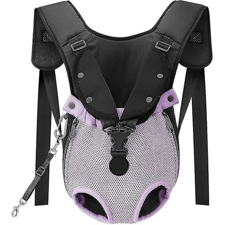 Lemmikkieläinten kantolaukku. Säädettävä lemmikkieläinten etureppu Koirille Kissoille Turvallinen kantolaukku Matkalaukku. Jalat ulos. Helppo istuvuus