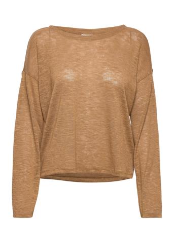 Rosesz Knit Blouse Brown Saint Tropez