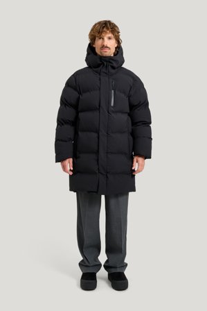 Tretorn Brick Puffer Parka — Vanntett Jakke Herre — Svart | Yttertøy, Gummistøvler, Jakker & Regntøy for Dame, Herre & Barn