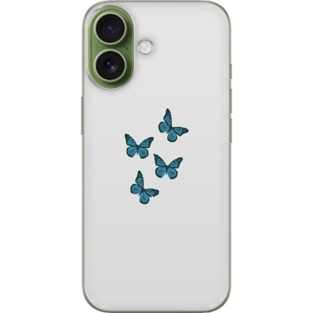 Kompatibelt Mobilskal till Apple Apple iPhone 17 Fjärilar