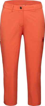 Mammut Women's Runbold Capri Pants Women hiking trousers Red 38