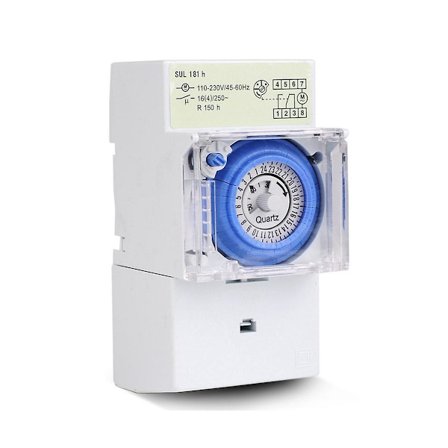 SUL181H 24 Timers Mekanisk Timer Bryter Industriell Timer