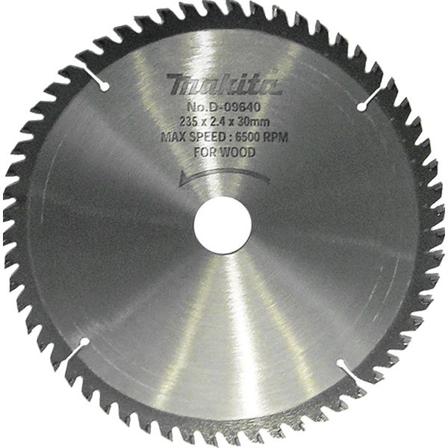Makita D-09640 Pyörösahanterä puu, 235x30x2,4 mm, Koneiden tarvikkeet & käyttöosat