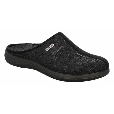 Rohde Slippers Sort, Dame Hjemmesko, Størrelse: 37 EU
