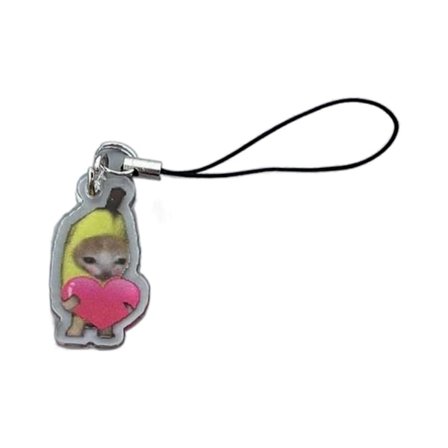 Trendy Lille Vedhæng Nøglering Lille Ornament Telefonkæde Sjov Frugt Nøglering Nøglevedhæng Dekorationer Smykketilbehør Gave