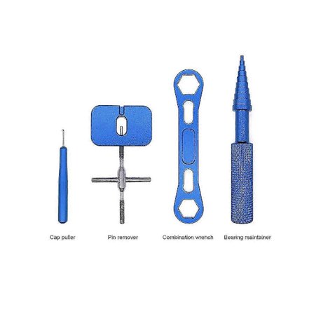 Verktøysett for reparasjon av fiskesnelle, kompatibelt med fjerning av fiskesnelle, vedlikehold av kulelager, demontering av spole