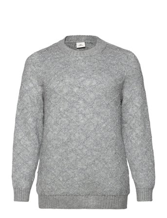 ONLY Carmakoma | Caralba L/S Glitter O-Neck Knt | 50-52