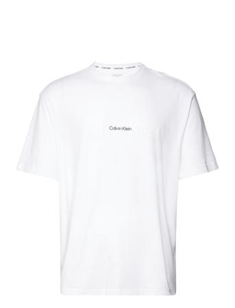 S/S Crew Neck T-shirt Hvid Calvin Klein