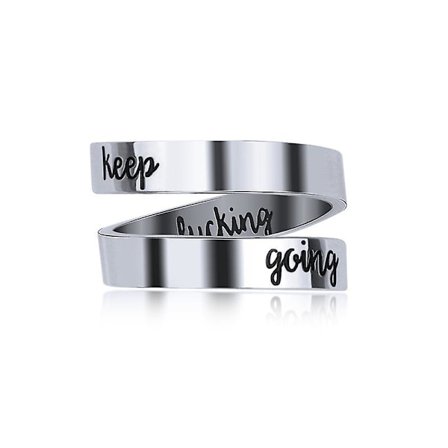 Ringar, Tisco Dubbellagersringar, Kreativ Bokstäver Inspiration