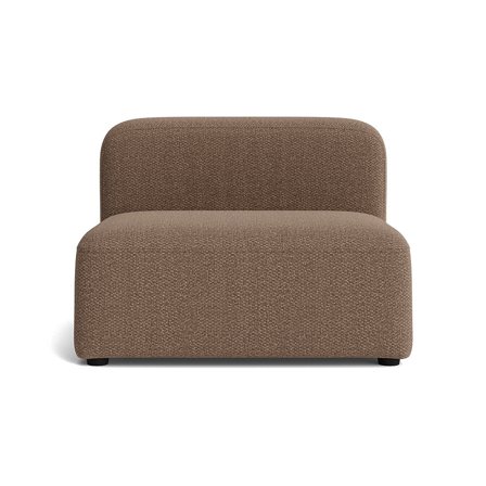Milo XL sædemodul - Nordic Brun - 100x100x72 - Sofa