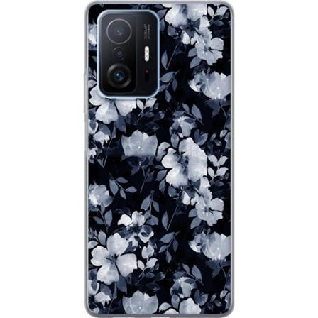 Xiaomi 11T Genomskinligt Skal Blommor