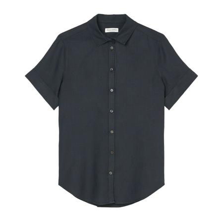Marc O'Polo short-sleeved blouse , Blauw , Dames , Maat: S