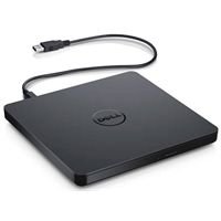 DELL Slim DW316 - DVD±RW (±R DL) / DVD-RAM-stasjon - USB 2.0 - ekstern