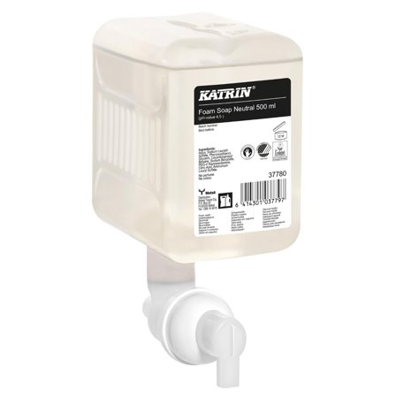 KATRIN Skumtvål Natural 500ml - Lyreco - Städ och hygien - Tvål och hygien - Hygiensystem - Katrin