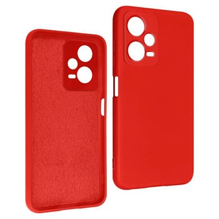 Coque - Xiaomi - Redmi Note 12 Pro 5G - Silikon Semi-rigid - Röd - Stötskydd/Ripor