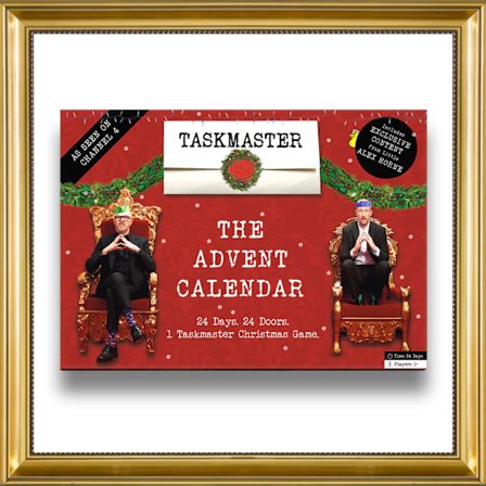 Task Master Julekalender Jule Nedtællingspuslespil Papirpuslespil