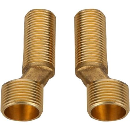 Excentrisk Bad/Duschblandare Koppling, Mässing Böjreduceringskoppling, Justerbar Svängarm, Väggmonterad Bänkböj Koppling, Lång Excentrisk Koppling