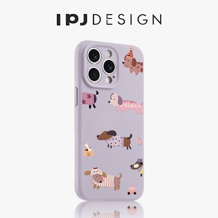 Sommar enkelt tecknad söt tax telefonfodral lämpligt för iPhone telefonfodral